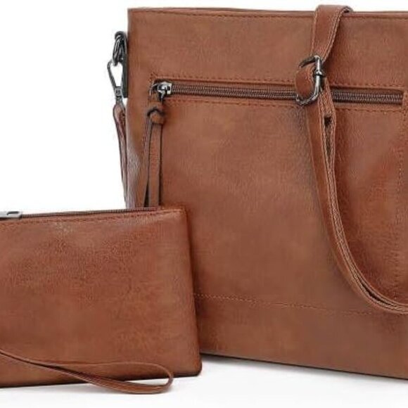 Women Crossbody Bag Set Leather Small Lightweight Travel Purse - Picture 8 of 8